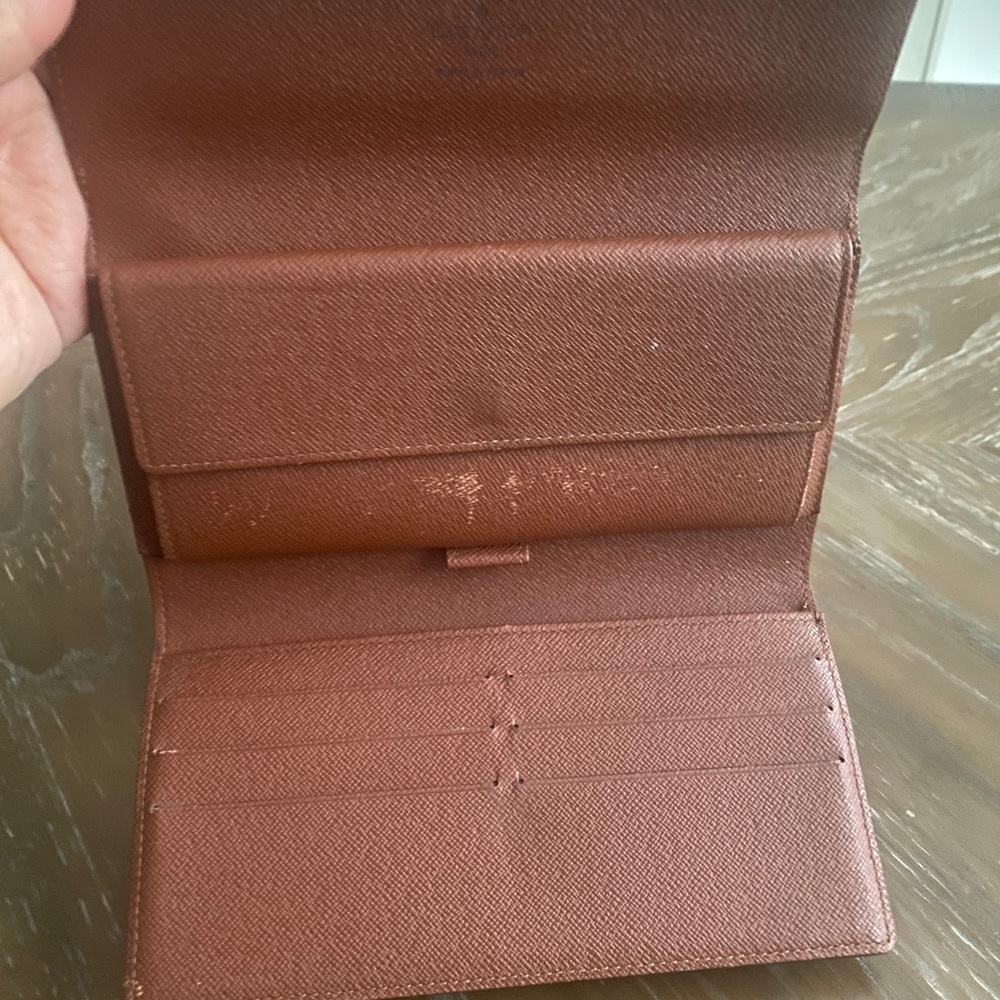 Louis Vuitton LV Long Wallet  Portefeuille Sarah Brown Monogram - Picture 4 of 11